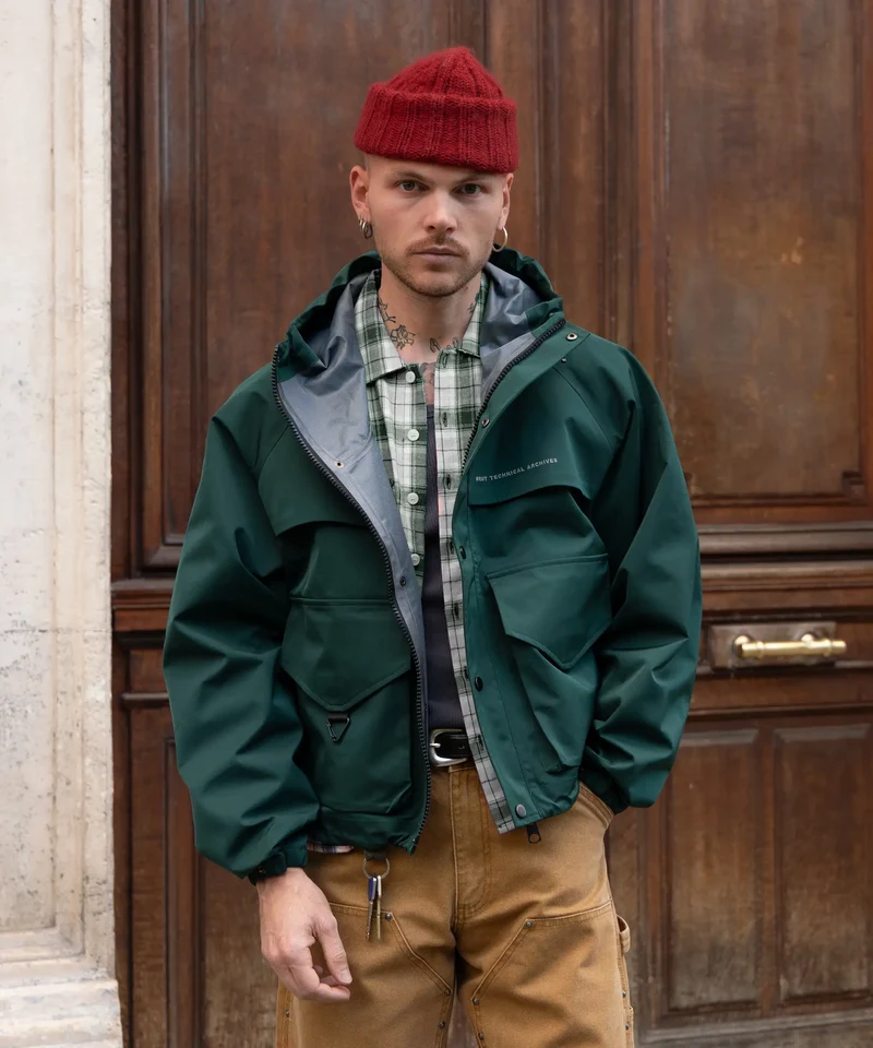 THE RAIN CROPPED JACKET