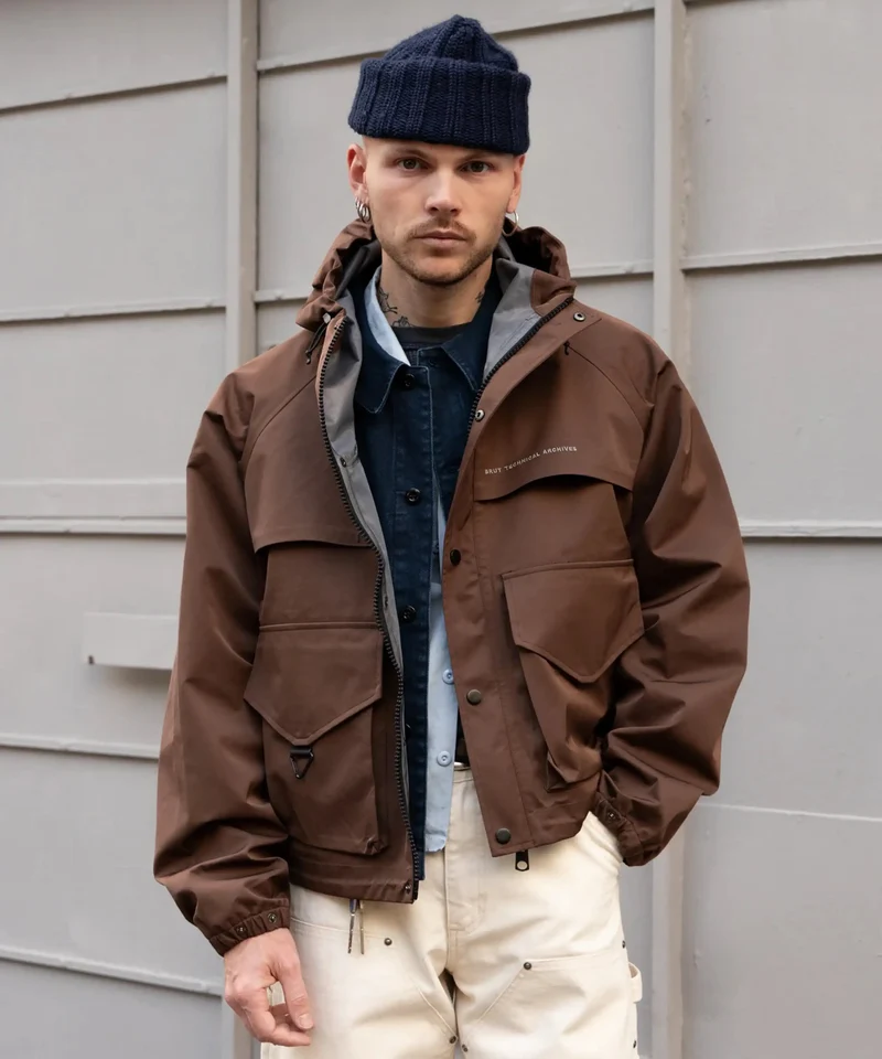 THE RAIN CROPPED JACKET