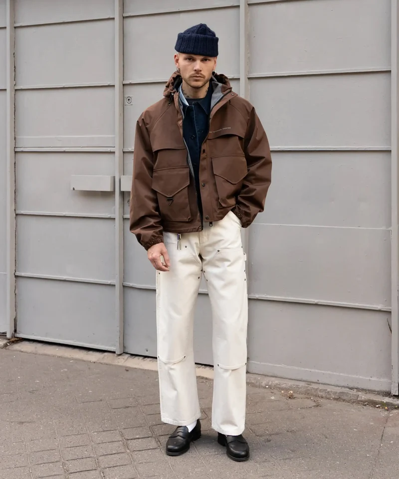 THE RAIN CROPPED JACKET