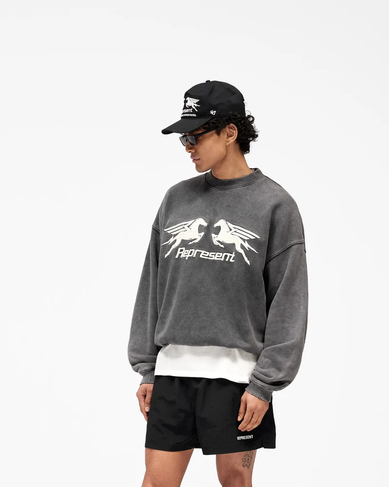 Pegasus Sweatshirt - Vintage Grey