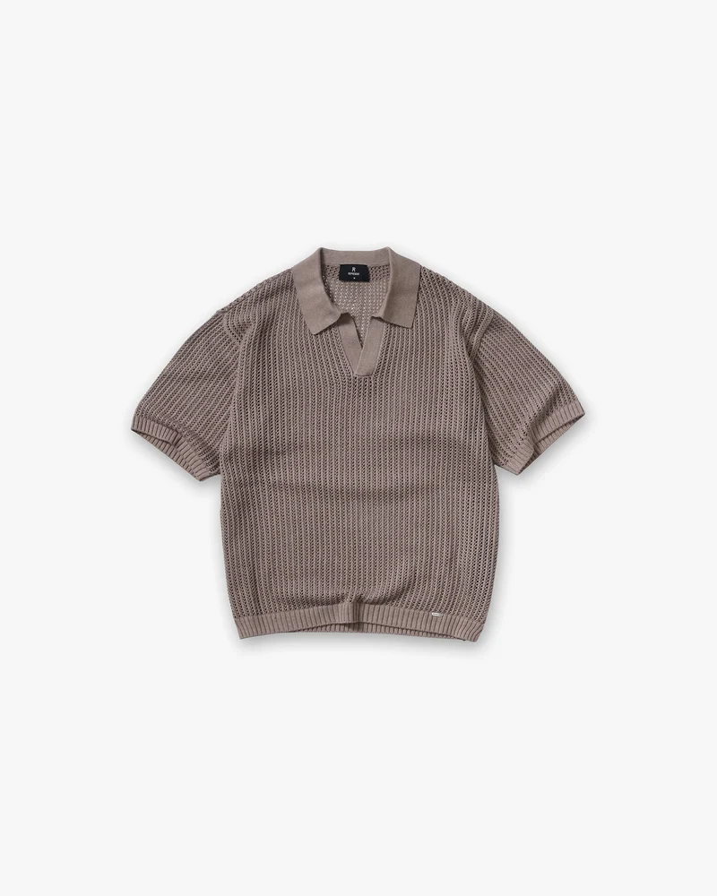 Beverly Knit Polo - Vintage Khaki