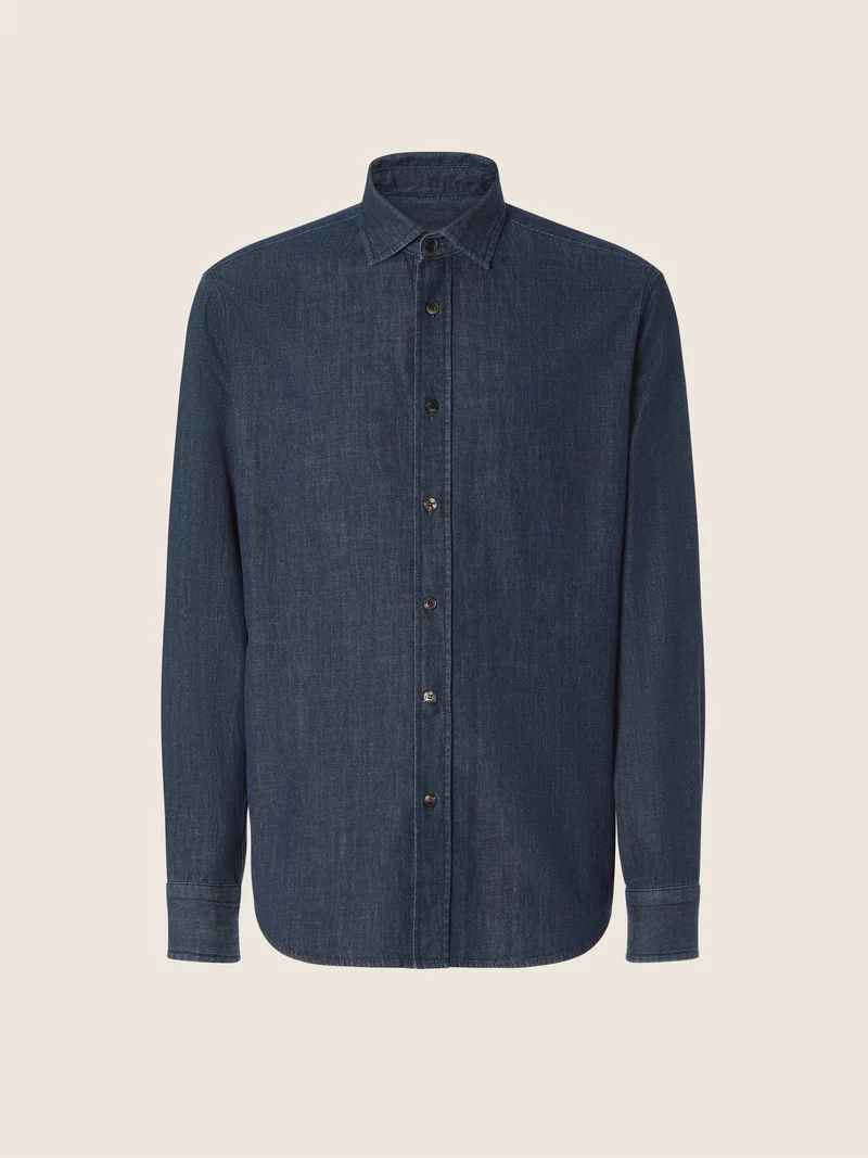 Lightweight Denim Western Shirt