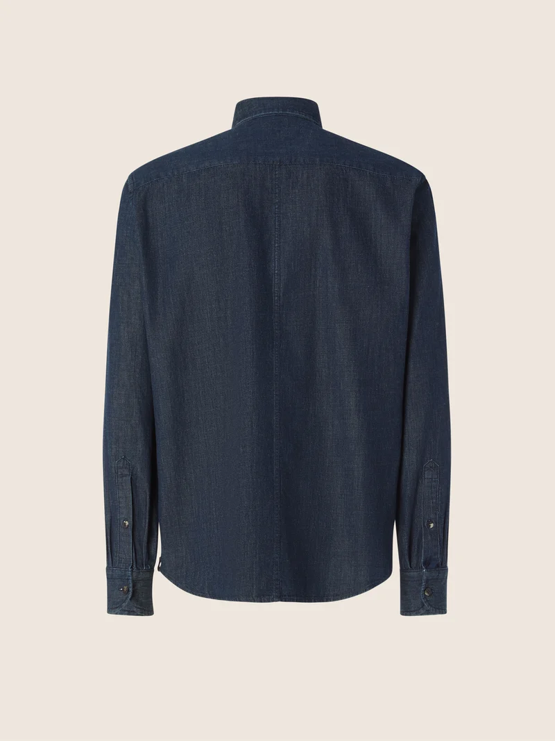 Lightweight Denim Western Shirt