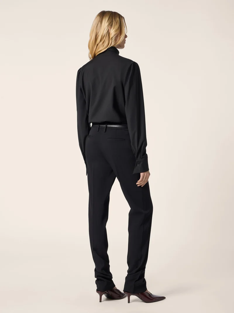 Meryl – Wool Satin Pants