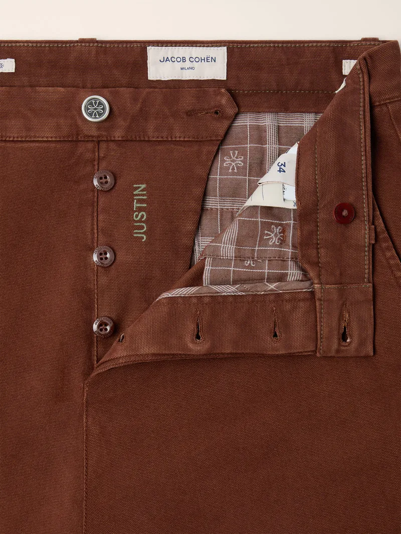 Justin — Stretch Canvas Pants
