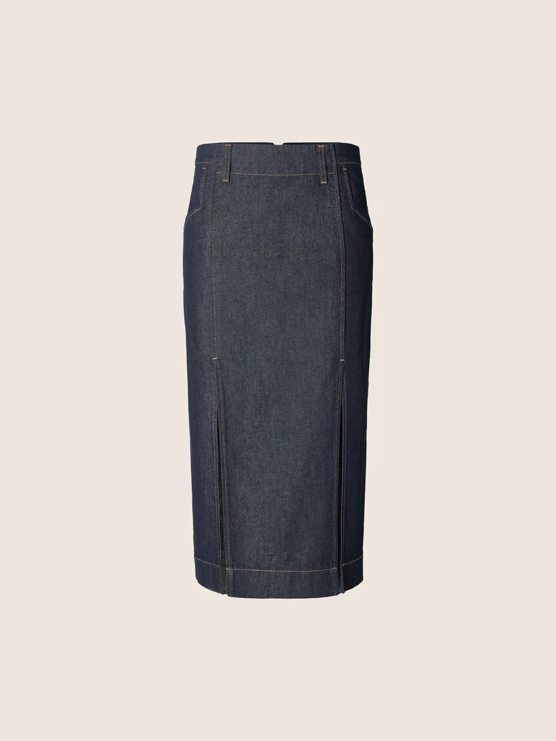 Light Denim Skirt