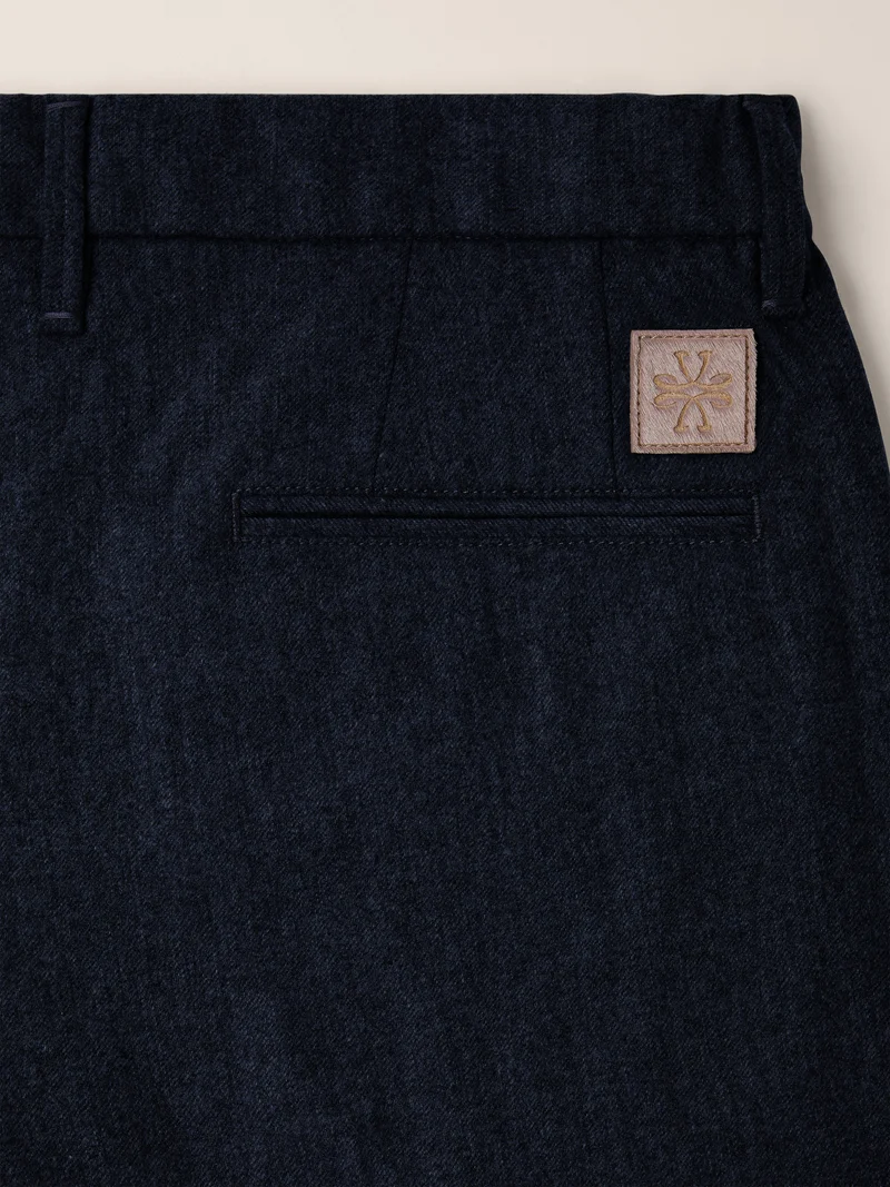 Jannik — Vitale Barberis Canonico Comfort Flannel Pants