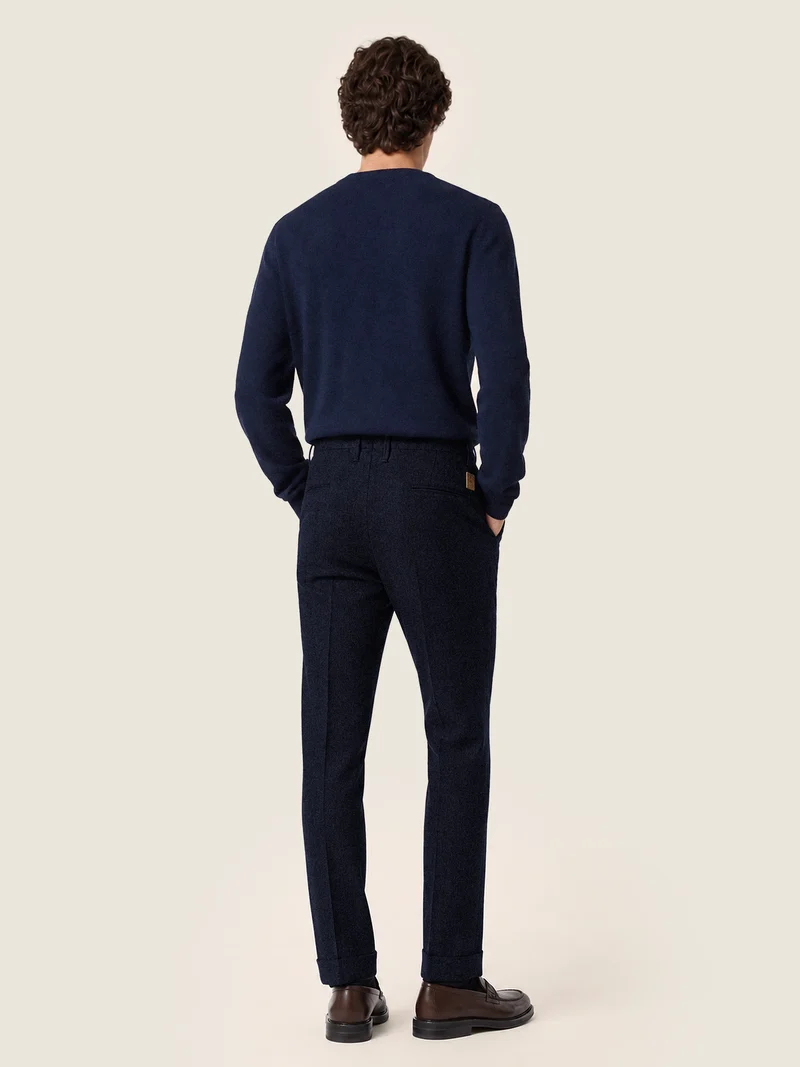 Jannik — Vitale Barberis Canonico Comfort Flannel Pants