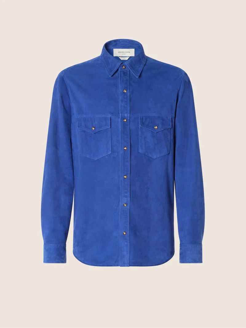 Western Overshirt in Suede