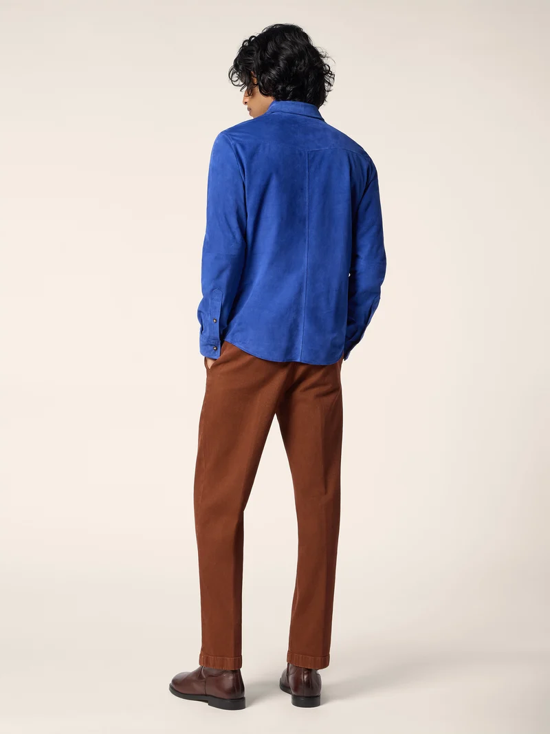 Western Overshirt in Suede