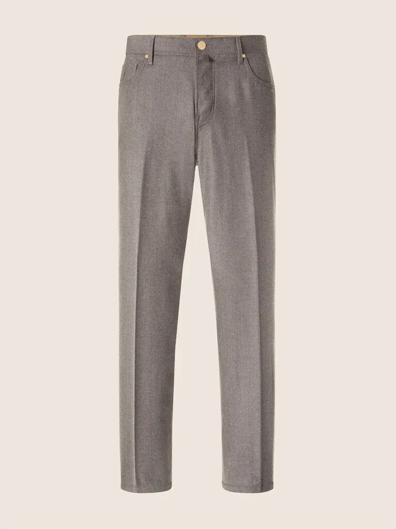 Alex — Wool Chevron Pants