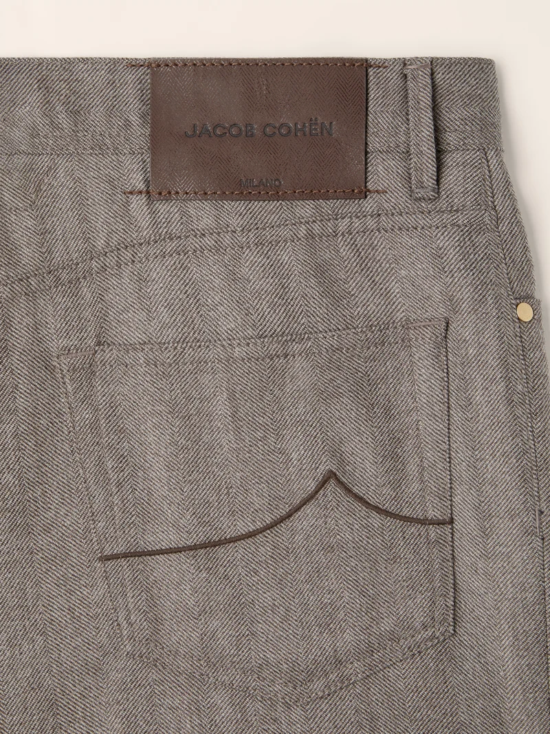 Alex — Wool Chevron Pants