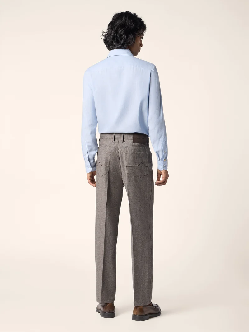 Alex — Wool Chevron Pants