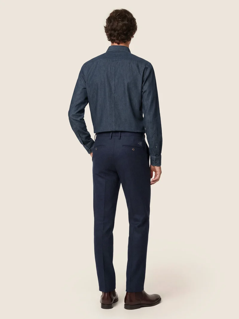 Bobby — Vitale Barberis Canonico Comfort Flannel Pants