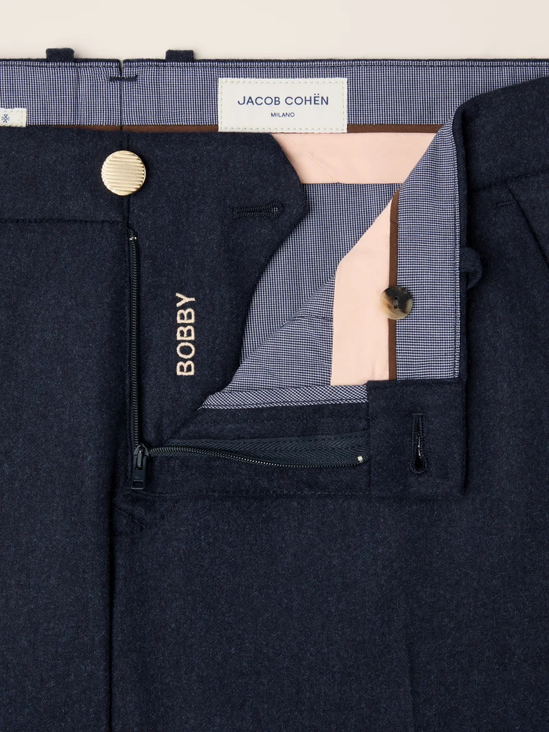 Bobby — Vitale Barberis Canonico Comfort Flannel Pants