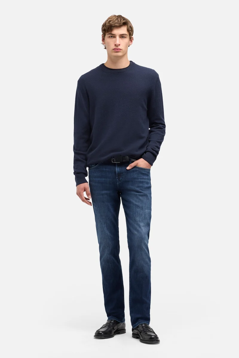 SLIMMY in Luxe Performance Dark Blue