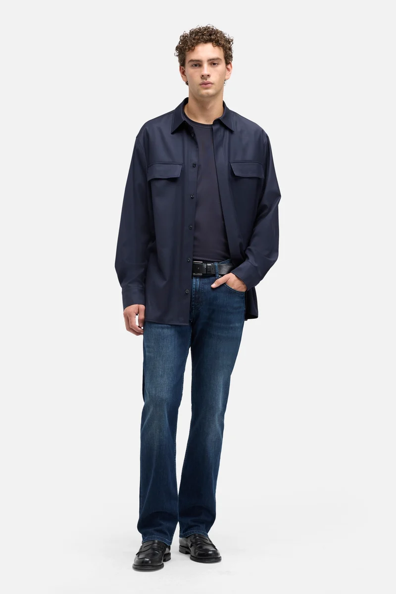 STANDARD in Luxe Performance Dark Blue