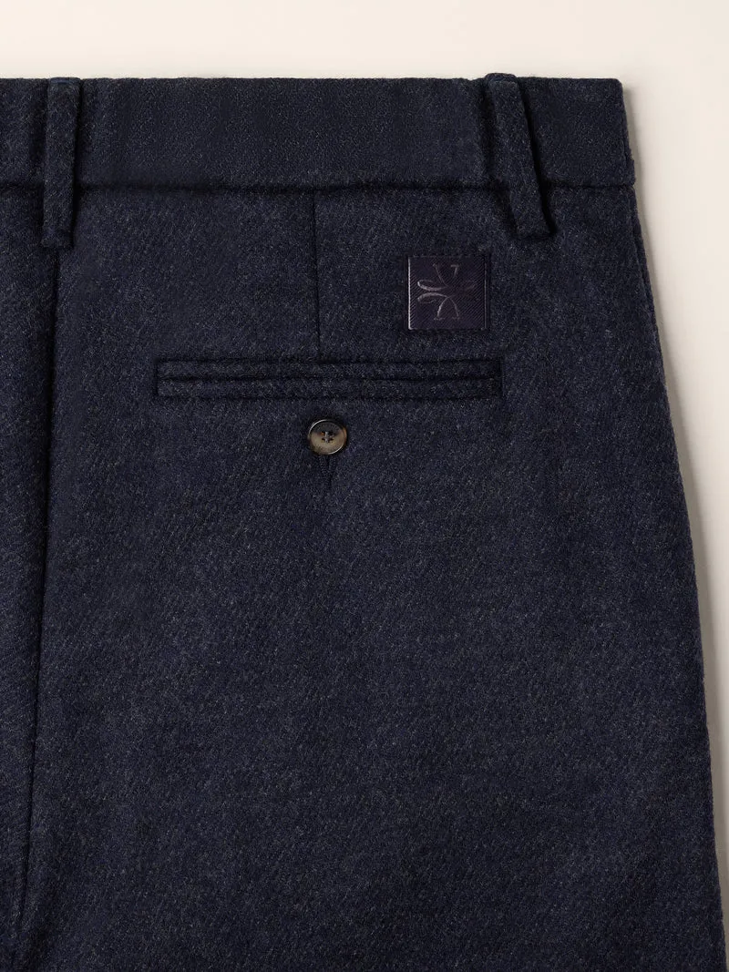 Gray — Wool Double Jersey Pants
