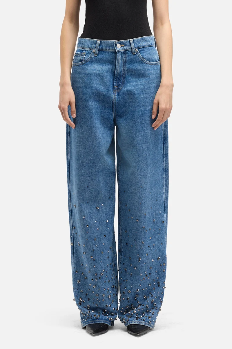 MANKIND Tailorless Slouchy Wide Leg in Dance