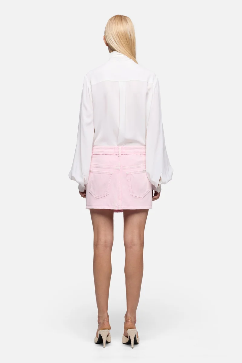 CHERRY MINI SKIRT in MANKIND Rose