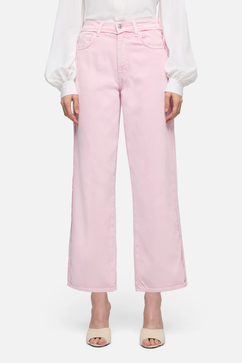 STOVEPIPE STRAIGHT ANKLE in MANKIND Rose