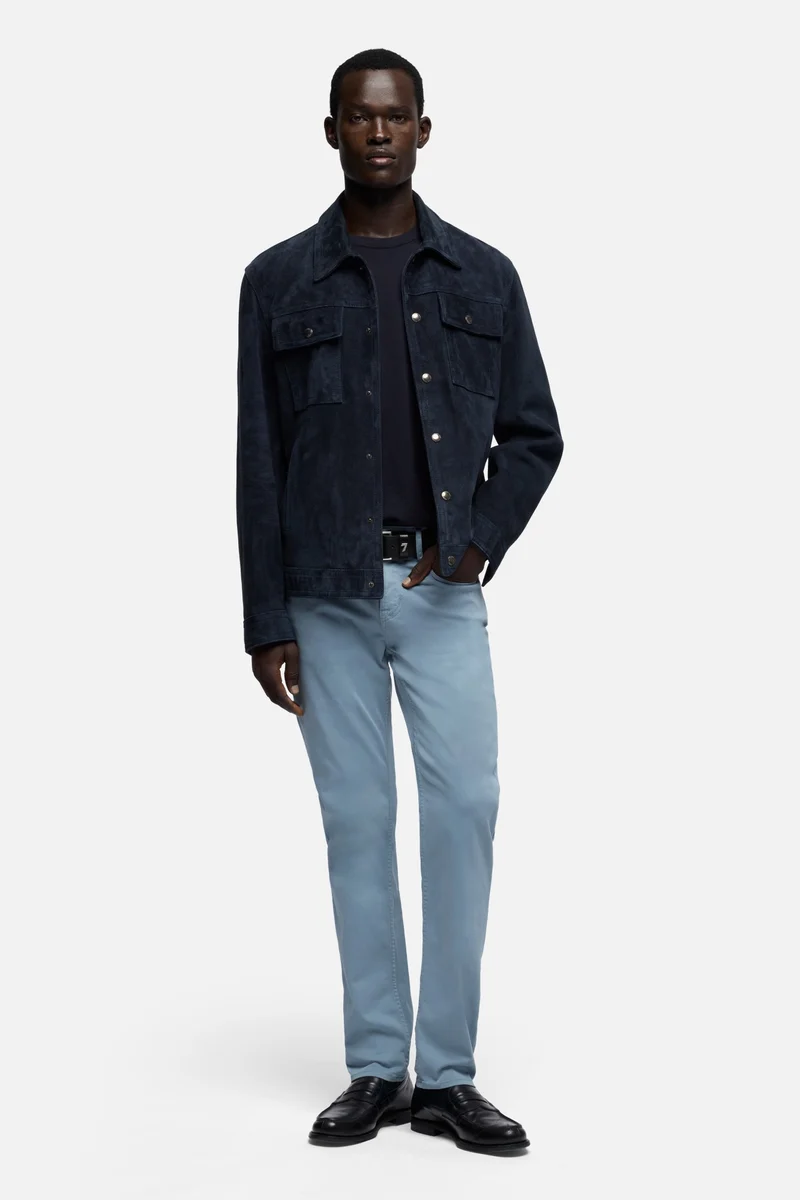 SLIMMY in Luxe Performance Stretch Sateen Cloud
