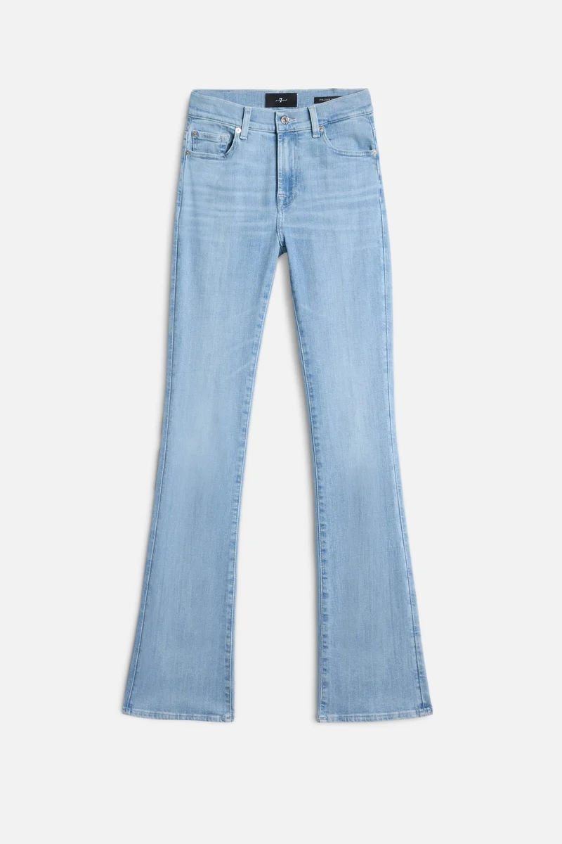 EMBELLISHED POCKET BOOTCUT in Slim Illusion Indigo Bloom