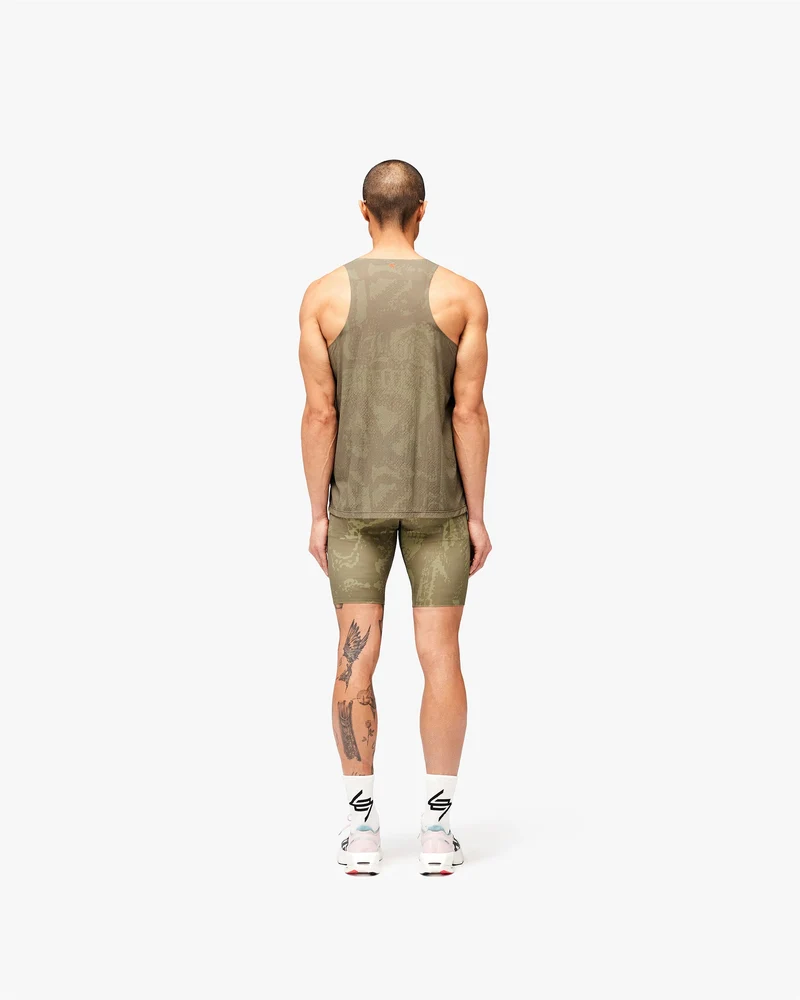 247 Los Angeles Singlet - Aged Khaki
