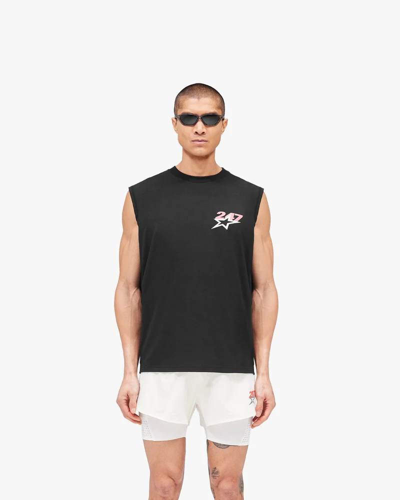 Team 247 Star Tank - Jet Black
