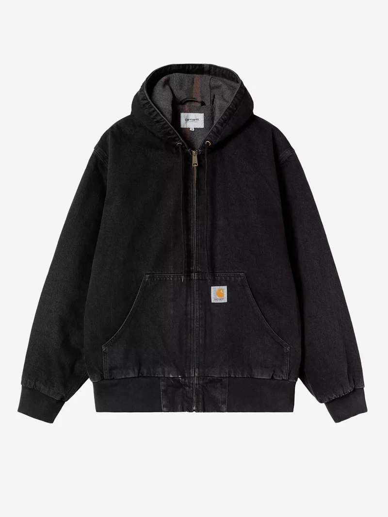 OG Active Jacket in denim nero lavato