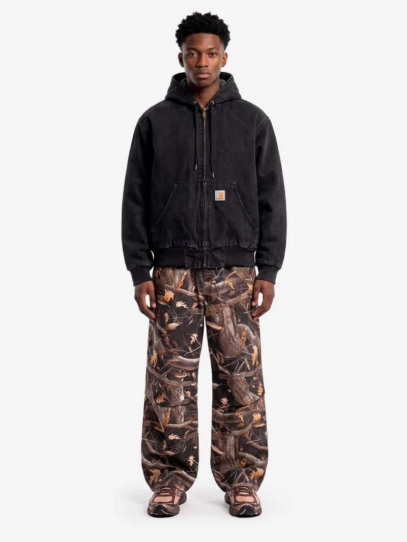 OG Active Jacket in denim nero lavato