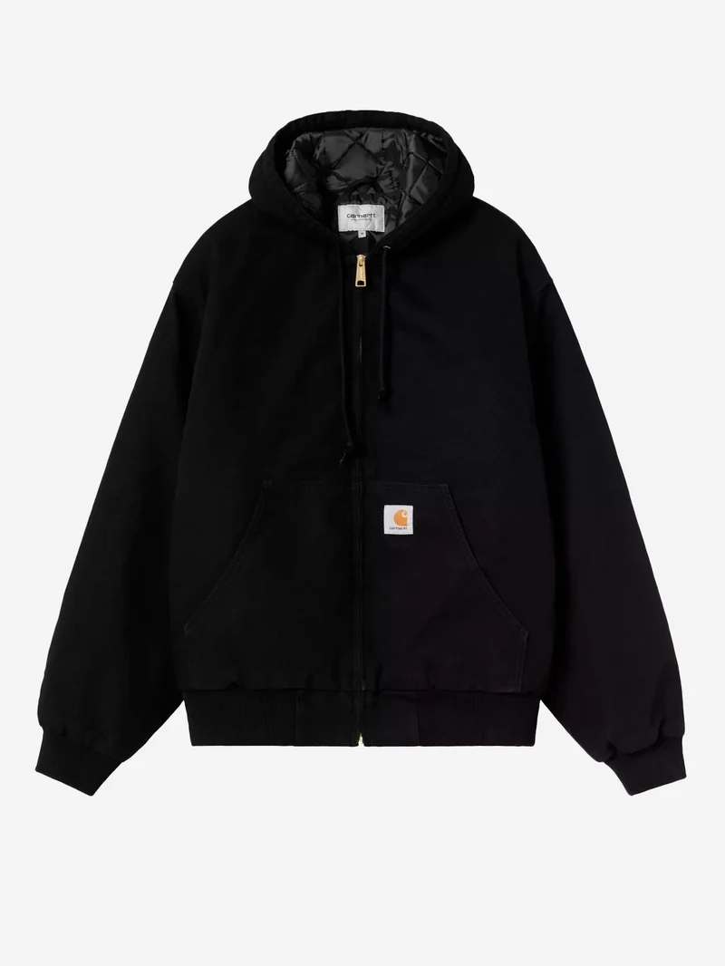 OG Active Jacket in canvas nera