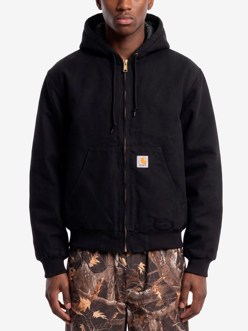 OG Active Jacket in canvas nera