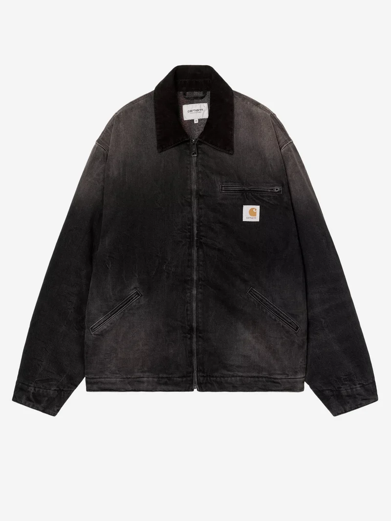 OG Detroit Jacket nero lavato