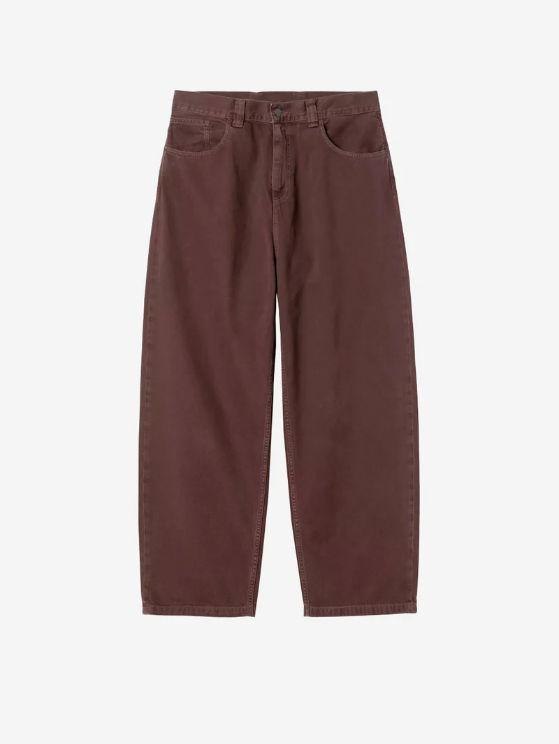 Pantaloni loose 'Brandon' marroni