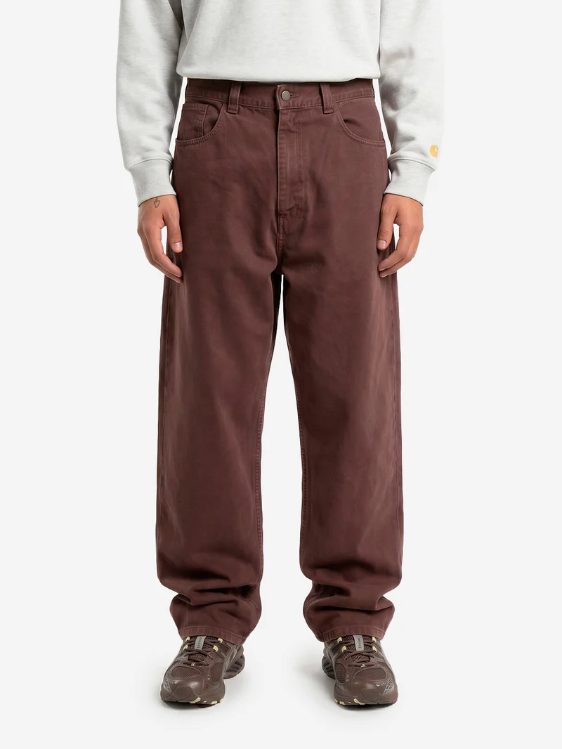 Pantaloni loose 'Brandon' marroni