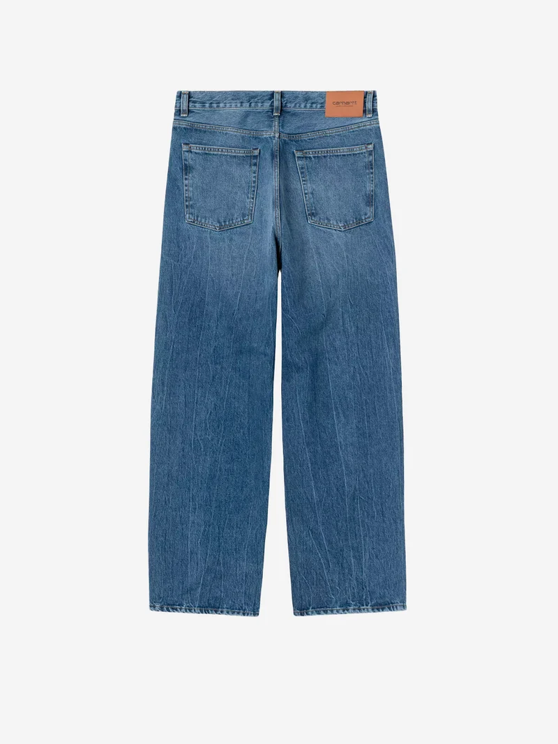 Payson Pant in denim blu marble used wash
