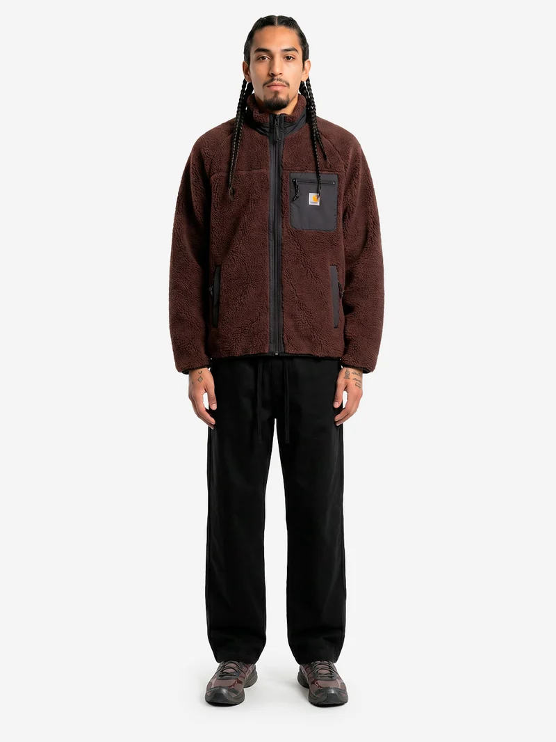 Giacca in pile marrone 'Prentis Liner'