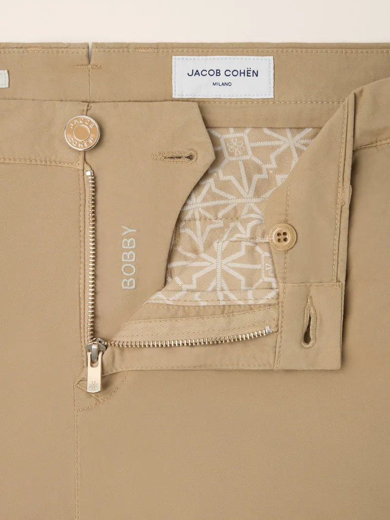 Bobby - Pants in Stretch Gabardine