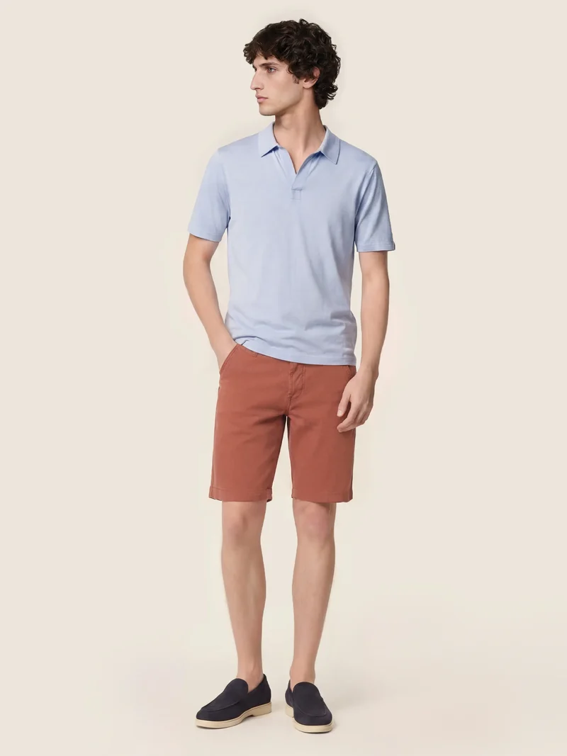 Lou – Bermuda in stretch gabardine