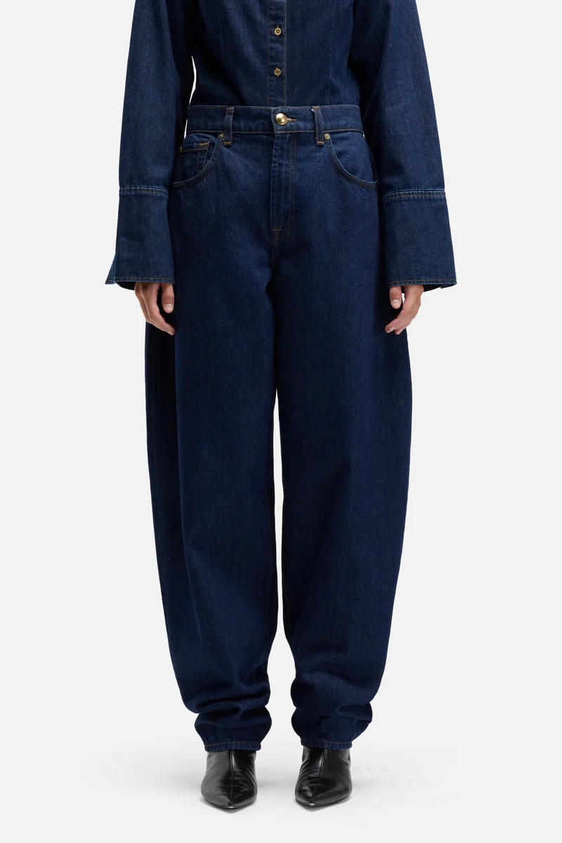 MANKIND Bonnie Stacked in Indigo Soul