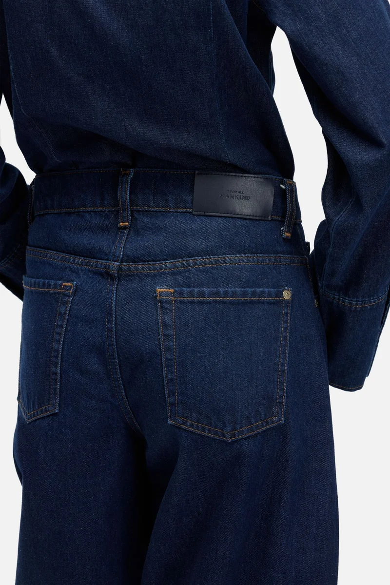 MANKIND Bonnie Stacked in Indigo Soul