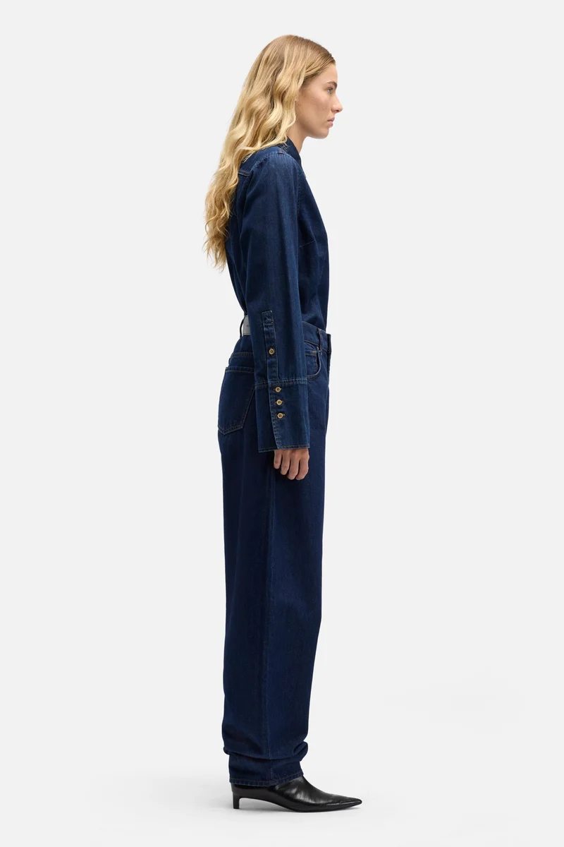 MANKIND Bonnie Stacked in Indigo Soul