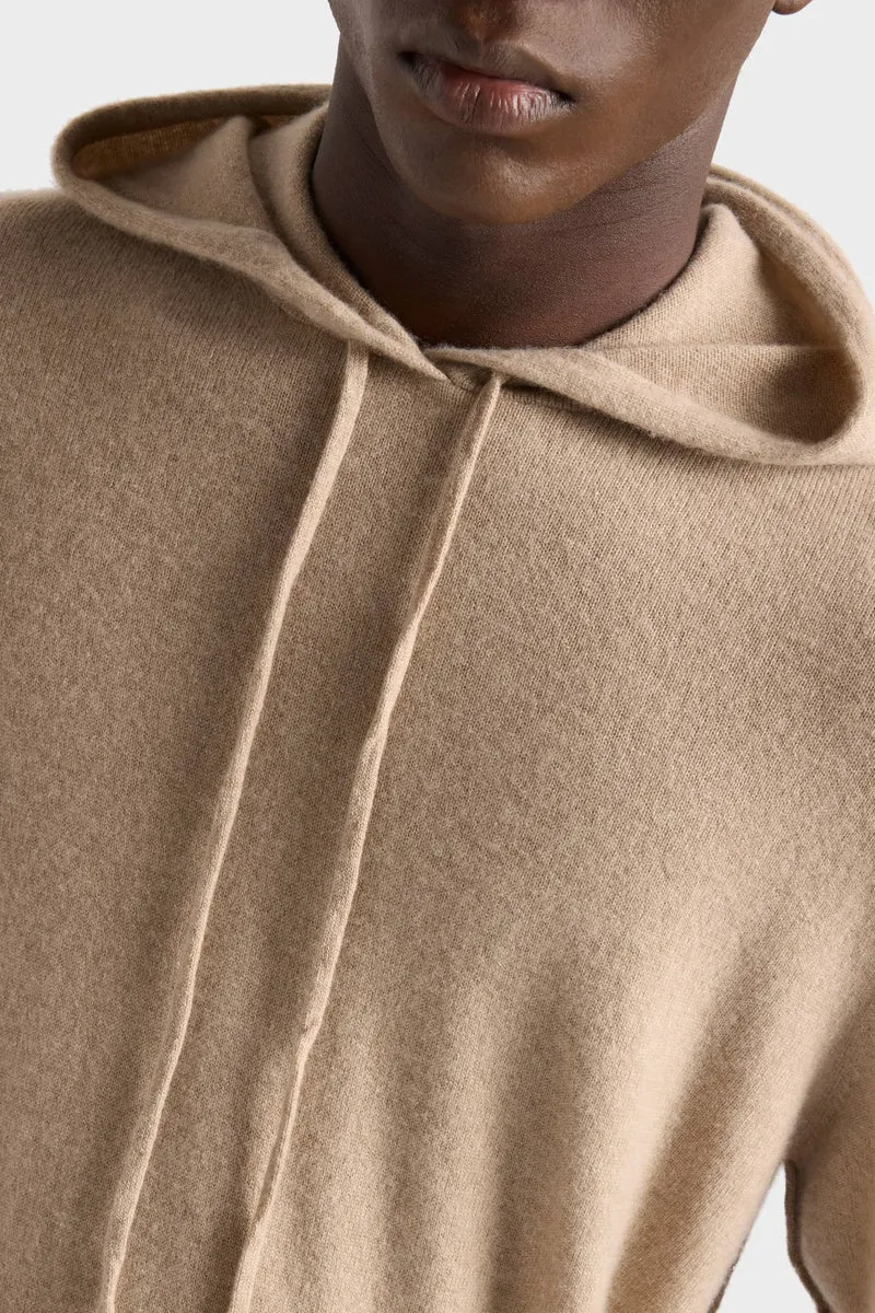 Cashmere Hoodie In Umber