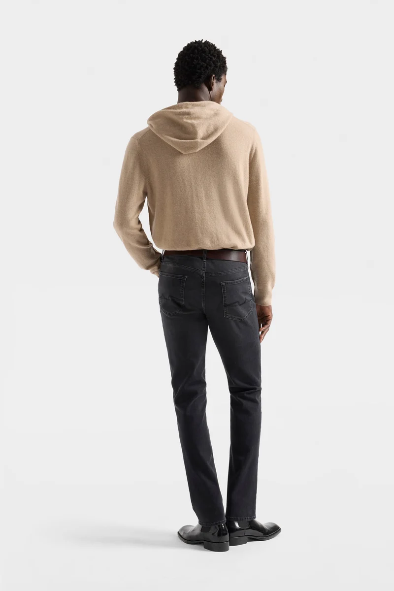 Cashmere Hoodie In Umber
