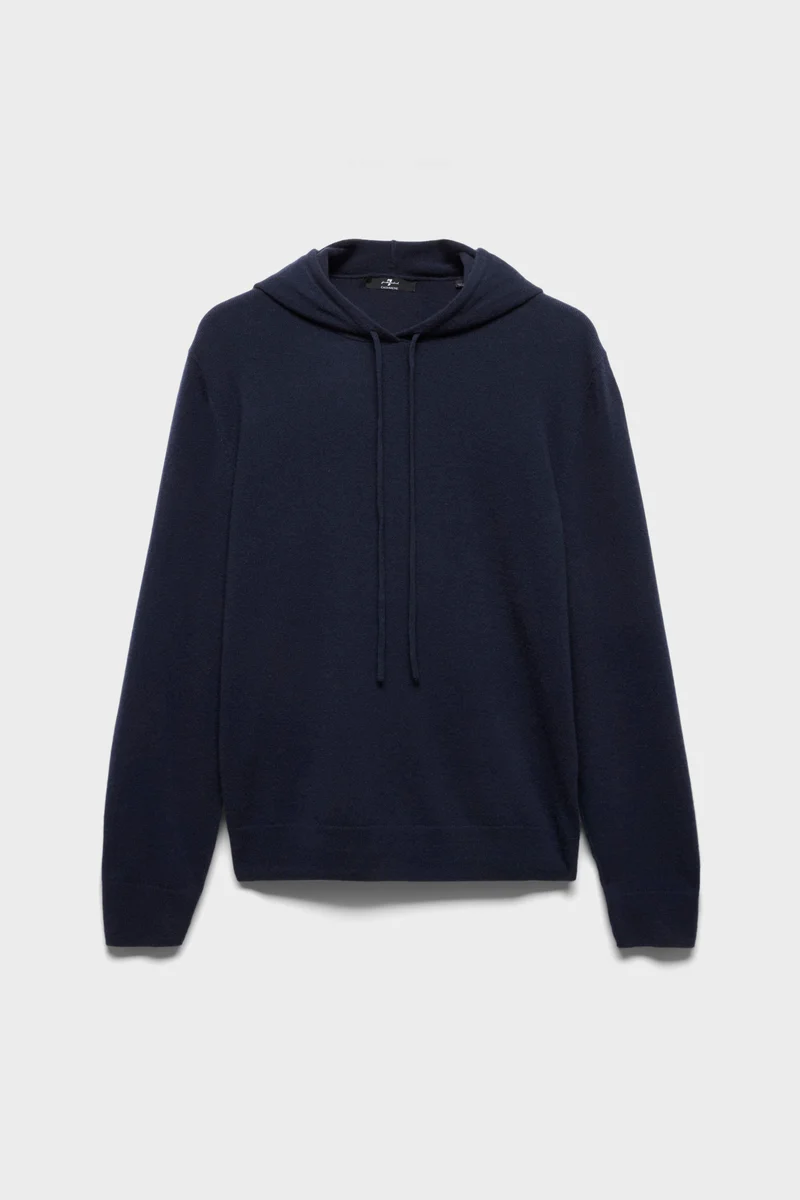 Cashmere Hoodie In Ink