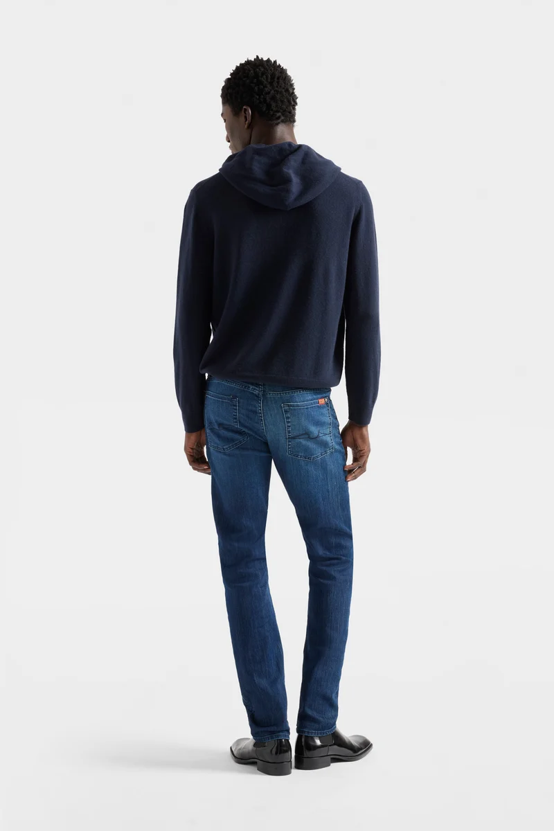 Cashmere Hoodie In Ink