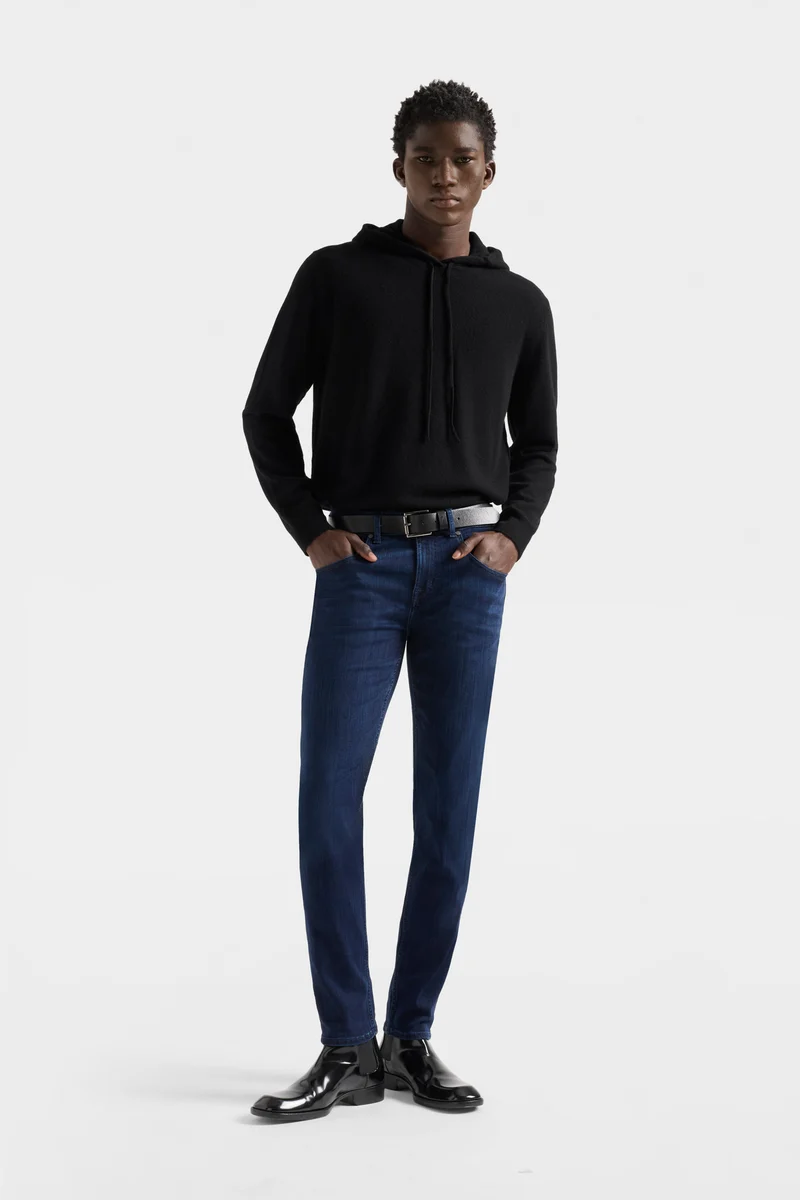 Cashmere Hoodie In Coal
