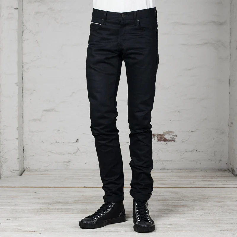 Super Guy Solid Black Selvedge