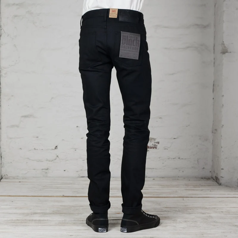Super Guy Solid Black Selvedge